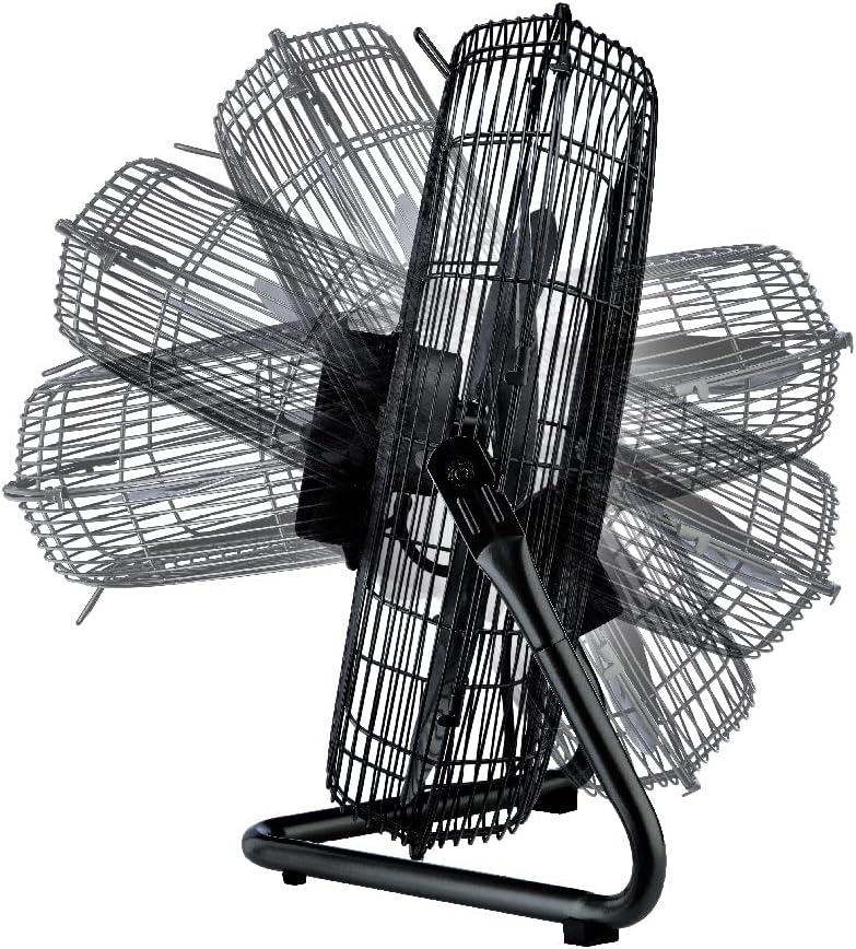 image:imageLasko 20 Silver High Velocity Wall Mount Fan with Pivoting Head 3 Speeds Ideal Wall Mount Fan or Floor Fan for Home Garage Attic 2265QMBlack Silver