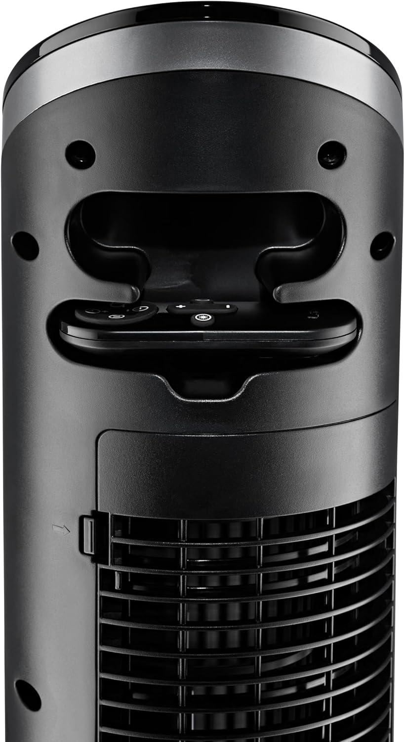 image:imageLasko Apex Tower Fans Oscillating Quiet 42 29 fts Airflow 28 dB 90 Oscillation 12H Timer Air Filter for Hair amp Dust Remote Black Floor Fans for Home Bedroom RST200