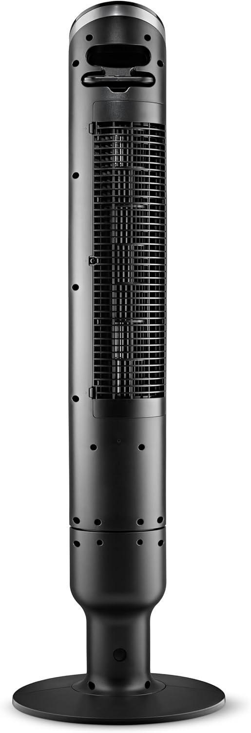 image:imageLasko Apex Tower Fans Oscillating Quiet 42 29 fts Airflow 28 dB 90 Oscillation 12H Timer Air Filter for Hair amp Dust Remote Black Floor Fans for Home Bedroom RST200