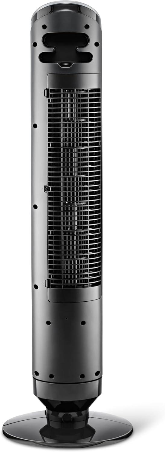 image:imageLasko Ascend Tower Fan with Remote 36 Floor Fans for Home Bedroom 29 fts Airflow 90 Oscillation Air Filter Black OST100