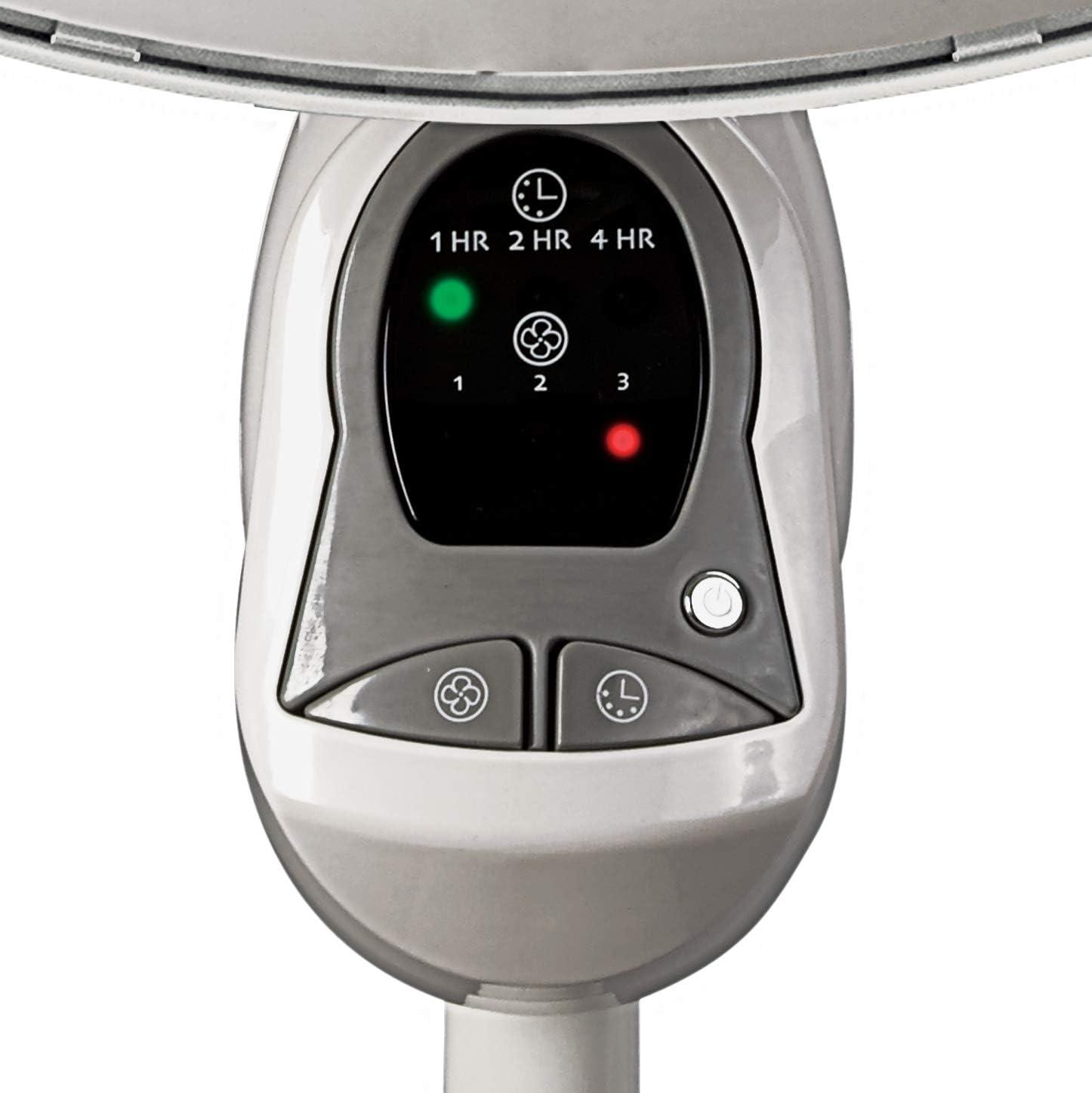 image:imageLasko Cyclone Pedestal Fan Adjustable Height Remote Control Timer 3 Speeds for Bedroom Kitchen Office and Living Room 18 White 1885 LargePedestal Fan