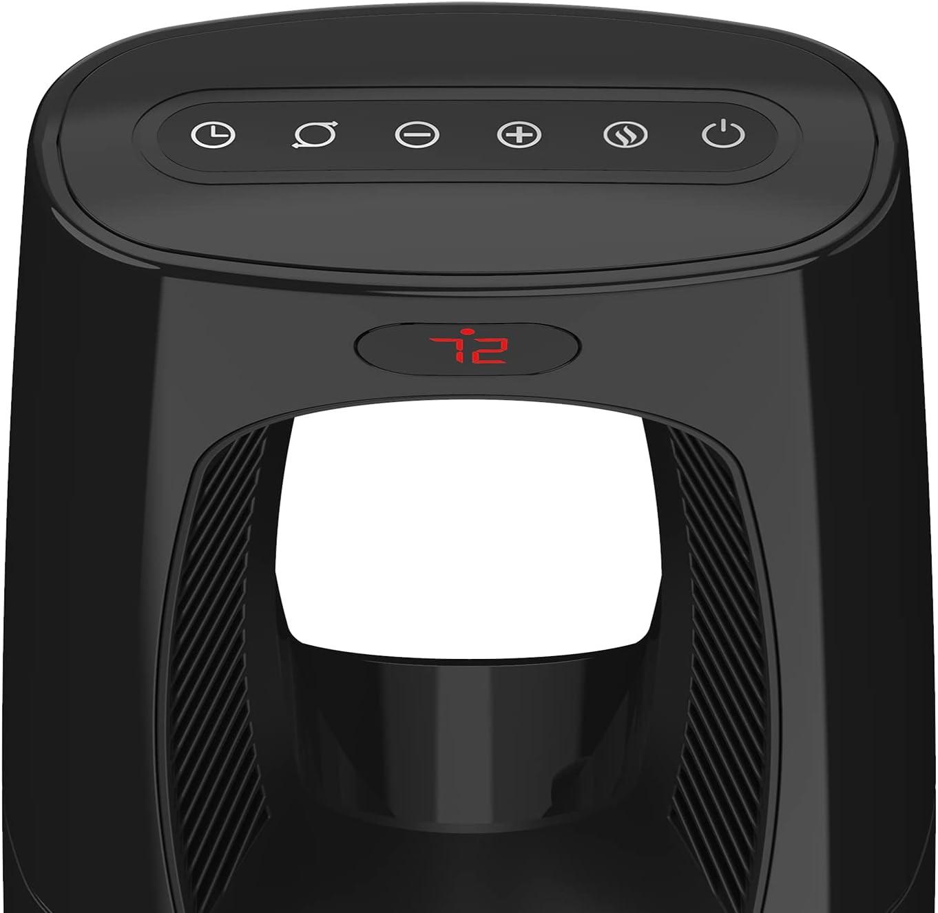 image:imageLasko Oscillating Bladeless Ceramic Tower Space Heater for Home with Enhanced Safety Adjustable Thermostat Timer and Remote Control 3805 x 919 x 70 Black 1500W CW210