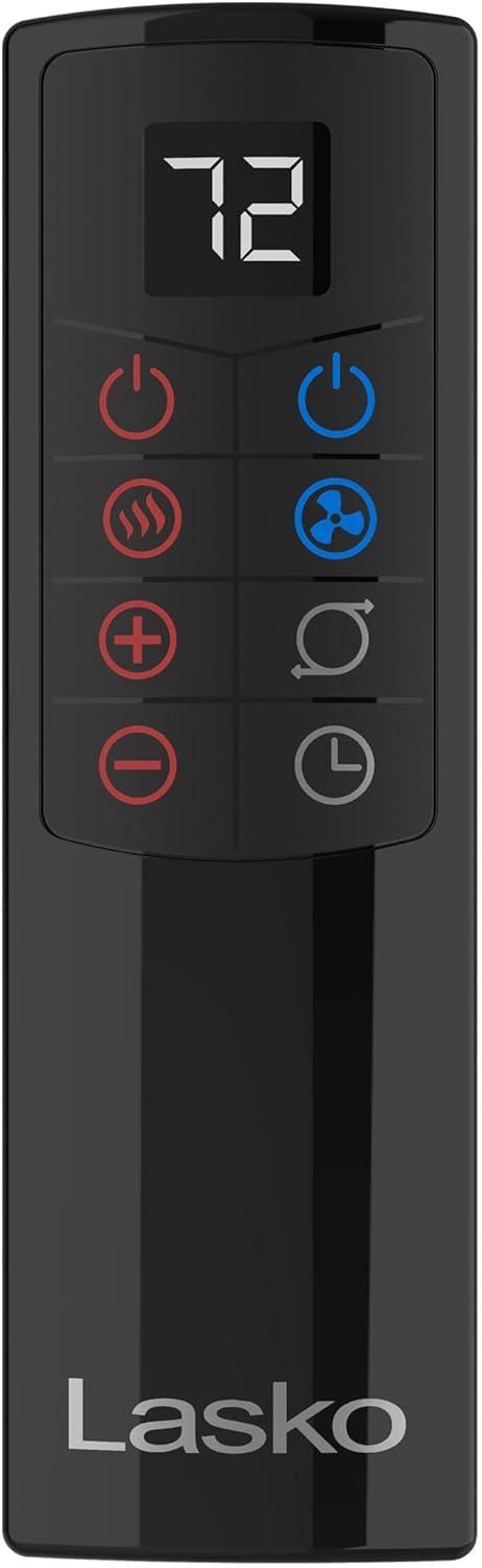 image:imageLasko Oscillating Hybrid Fan and Space Heater for Home All Season High Velocity Hybrid with TipOver Switch Remote Control Timer and Thermostat 375 Inches White 1500W FHV820Heater