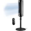image:imageLasko Elevation Adjustable Tower Fan 4254 Pedestal Fan 31 fts Airflow Quiet 28 dB 90 Oscillation 12h Timer Remote Black EST100
