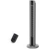 image:imageLasko Tower Fan Oscillating Performance Remote Control Nighttime Setting Timer 3 Speeds HighVelocity Tower Fan Room Fan for Bedroom or Office 48 Gray T48314Fan