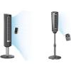 image:imageLasko Wind Tower Oscillating Tower Fan Remote Control Timer 3 Quiet Speeds for Bedroom Living Room and Office 38 Gray 2519Gray