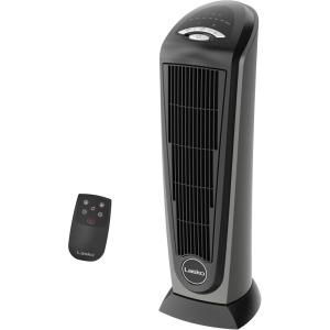 Lasko 1500W Ceramic Tower Space Heater with Remote, Thermostat, Timer & Widespread Oscillation, Portable Electric Heater for Indoor Use, Bedroom & Living Room, 751320