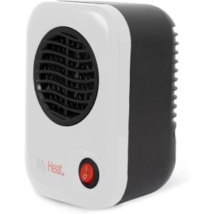 Lasko MyHeat Personal Space Heater, Compact, White(White)