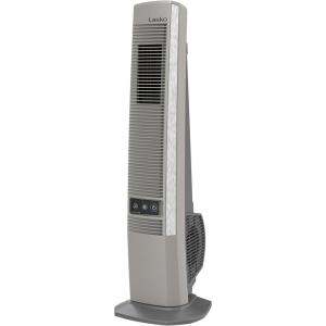 Lasko Outdoor Living Oscillating Tower Fan, for Decks, Patios and Porches, 10 Foot Power Cord, 4 Refreshing Speeds, 42″, Beige, YF202(Modern)