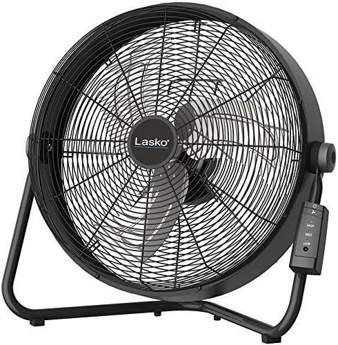 image:imageLasko H20685 High Velocity Floor Fan with QuickMount WallMount and Remote Control 20 Black