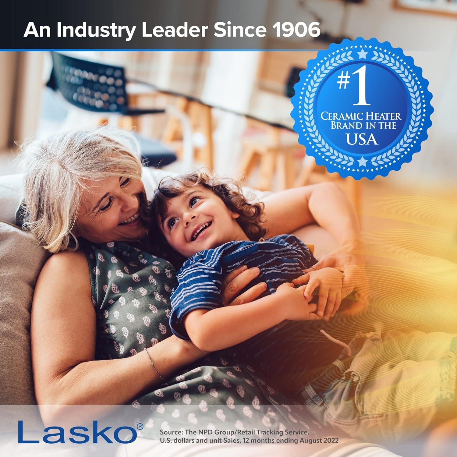 image:imageLasko Oscillating Hybrid Fan and Space Heater Bundle Lasko Ceramic Tower Heater