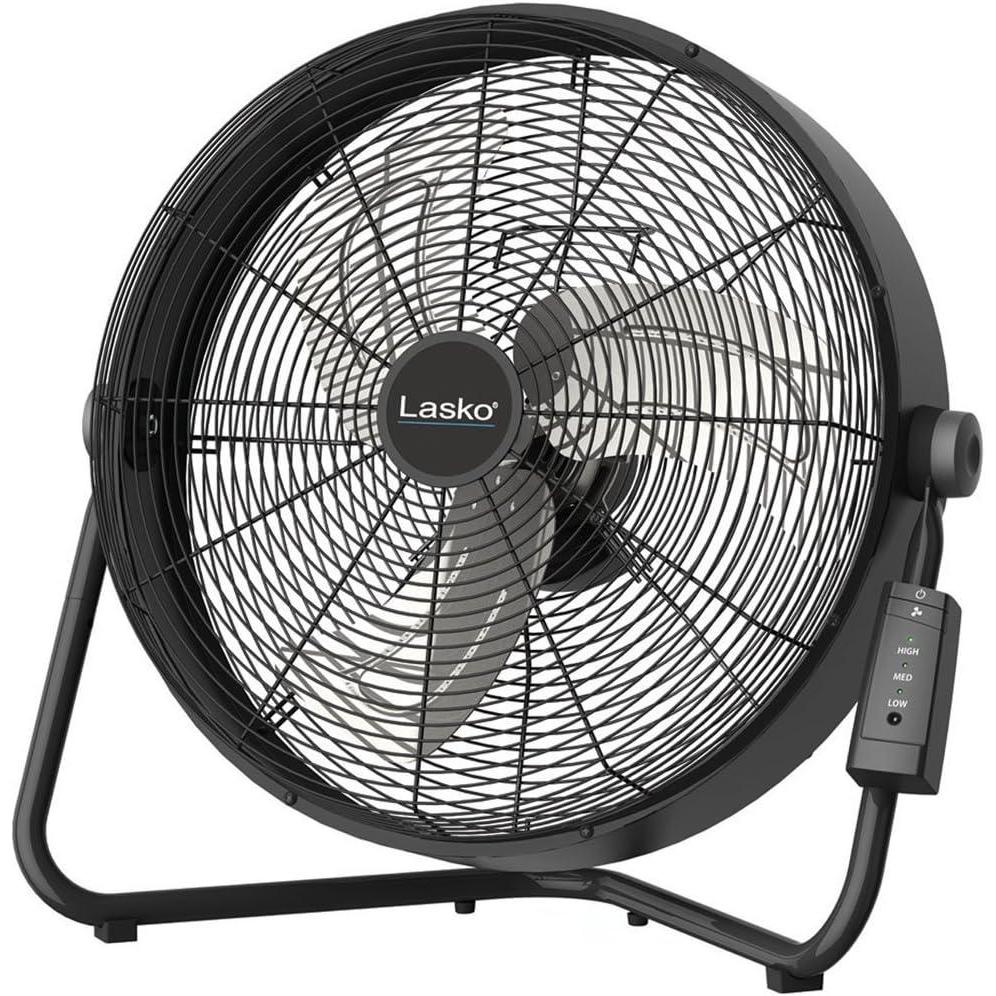 image:imageLasko H20685 High Velocity Floor Fan with QuickMount WallMount and Remote Control 20 Black