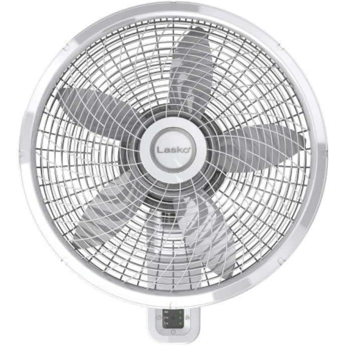 image:imageLasko Lasko18 Oscillating WallMount WRemote 3Speed M18950 Household Fans Standard