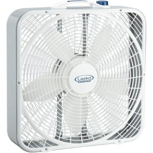 Lasko – 20″ Weather-Shield Performance Box Fan, 3-Speed (3720)