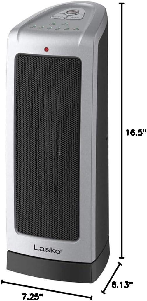 image:imageLasko Heating Space Heater 16 Inch SilverSilver 5309