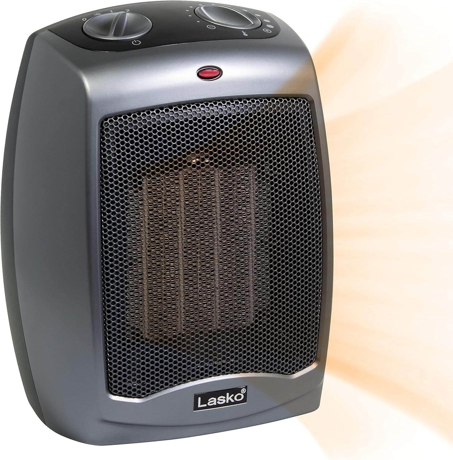 image:imageLasko Heating Space Heater 16 Inch SilverSilver 5309
