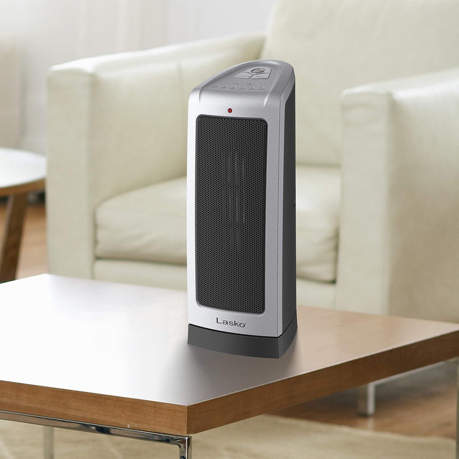 image:imageLasko Heating Space Heater 16 Inch SilverSilver 5309