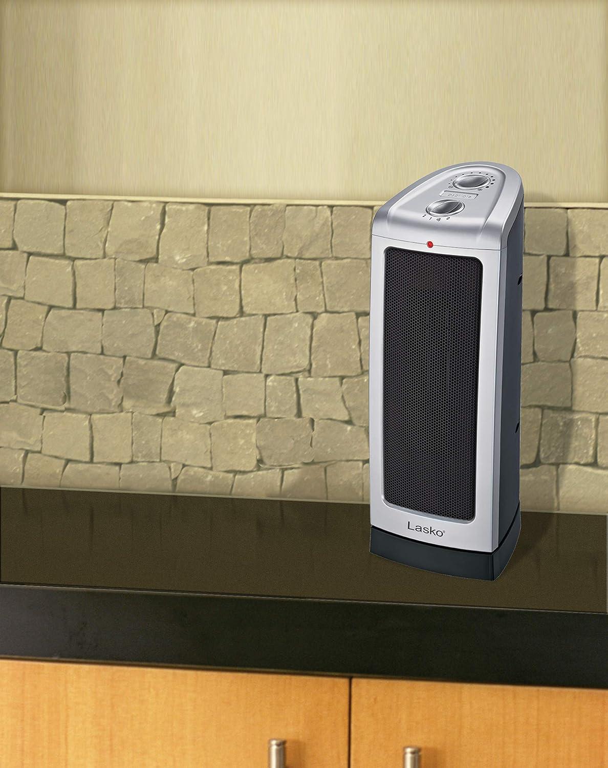 image:imageLasko Heating Space Heater 16 Inch SilverSilver
