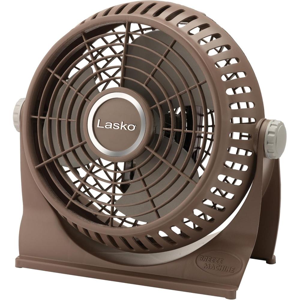 image:imageLasko Breeze Machine Pivoting FloorTable 2Speed Black 507 Household Fans505