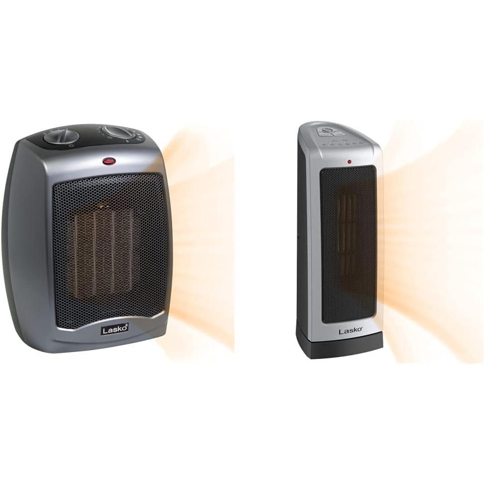 image:imageLasko Heating Space Heater 16 Inch SilverSilver 5309