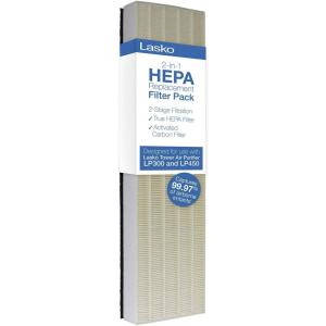 Lasko YY350 HEPA & Carbon Replacement Filter Pack for LP300 and LP450 Air Purifiers