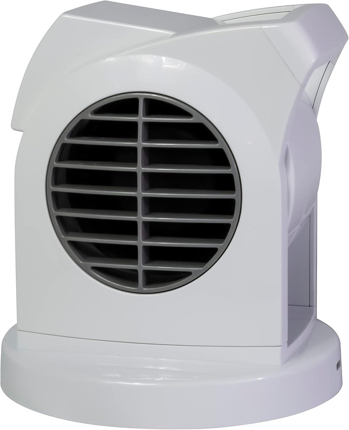 image:imageLasko MyCool D300 Mini USB Desk Fan with 40in USB Cable and Bonus AC Adapter Small Quiet Portable Personal 2Speed Fans for Staying Cool at Home Work Office Dorm Car and Travel WhiteWhite