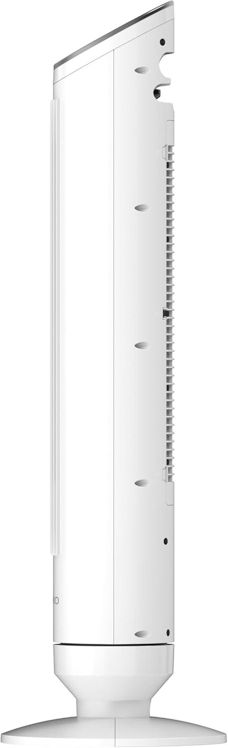 image:imageLasko Ascend 36 Tower Fan for Home 29 fts Airflow Quiet 29 dBA 90 Oscillation Standing Fan for Bedroom 12 Hour Timer 4Speeds Filter for Hair amp Dust Child Lock Remote White OST105